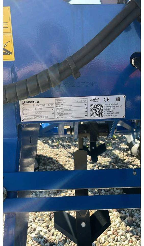Cultivador Köckerling Vector 460: foto 10