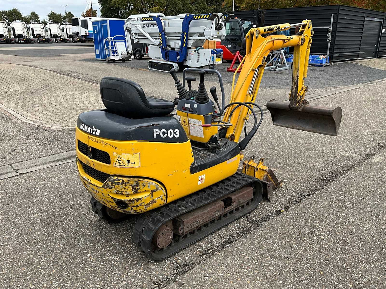 Komatsu PC03 - Miniexcavadora: foto 5 Komatsu PC03 - Miniexcavadora: foto 5