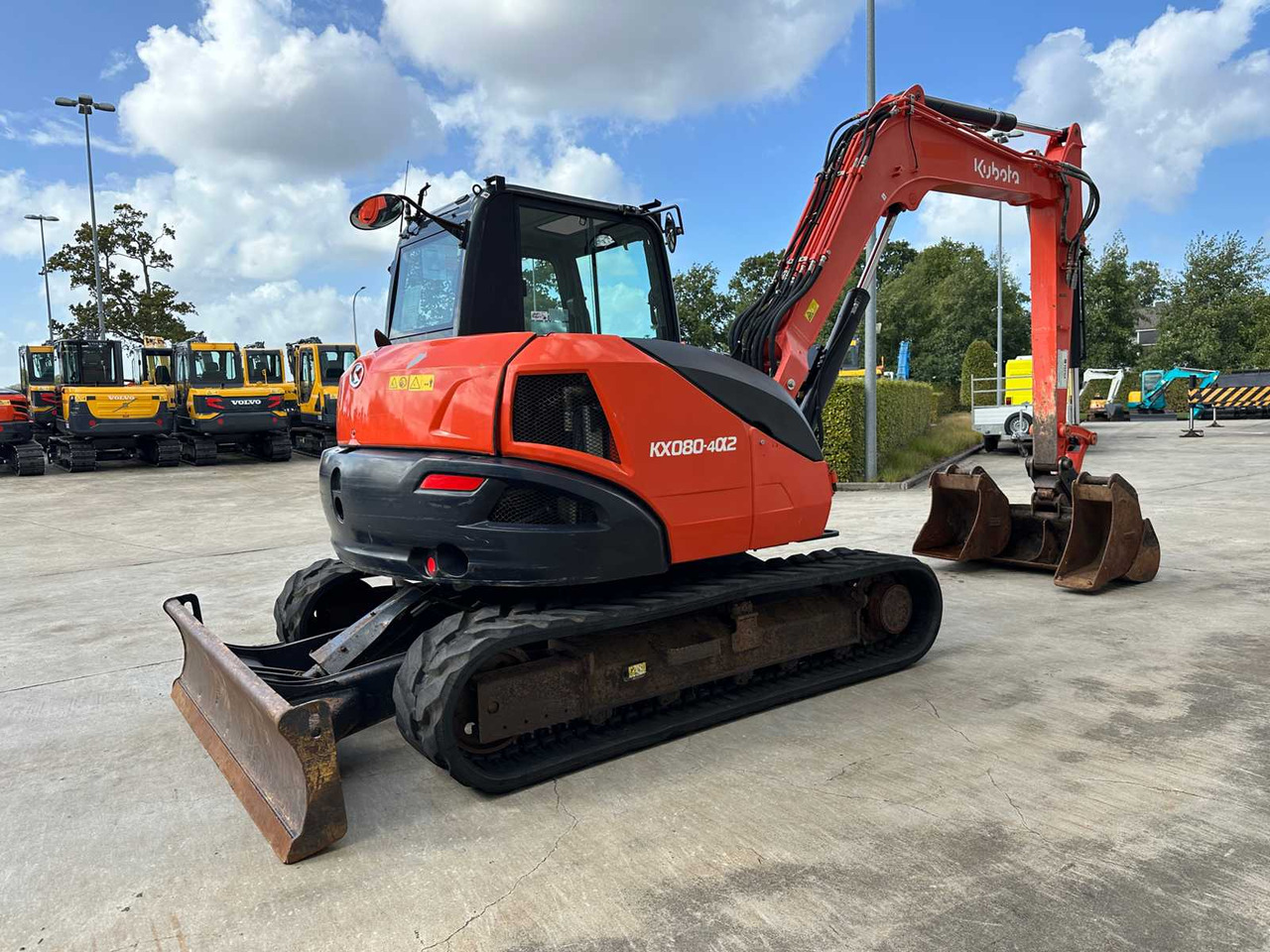 Kubota KX080 - Excavadora de cadenas: foto 4 Kubota KX080 - Excavadora de cadenas: foto 4