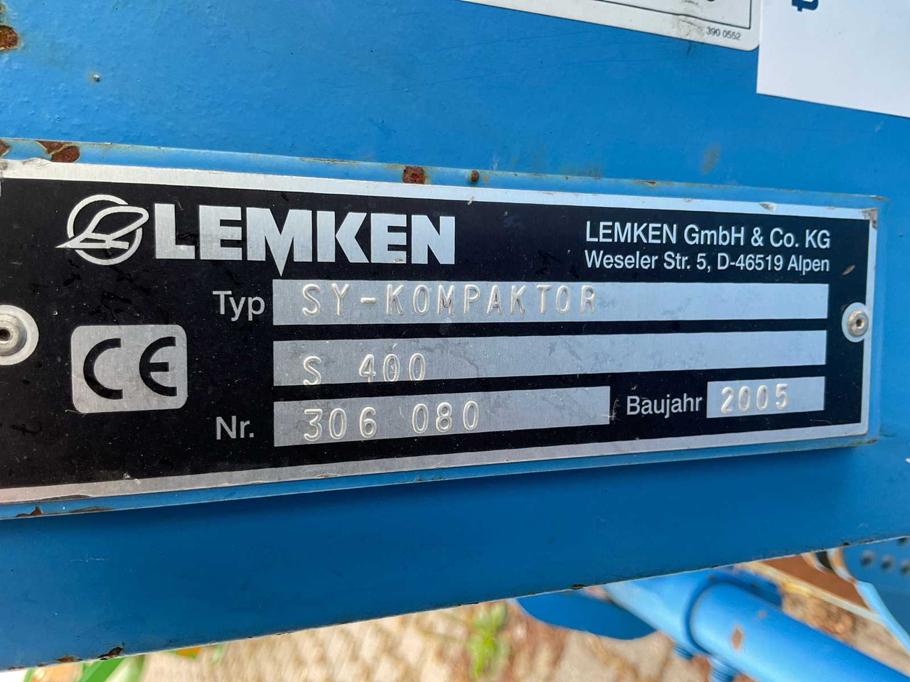 Equipo para trabajo del suelo Lemken SY-Kompaktor S400 Front: foto 11