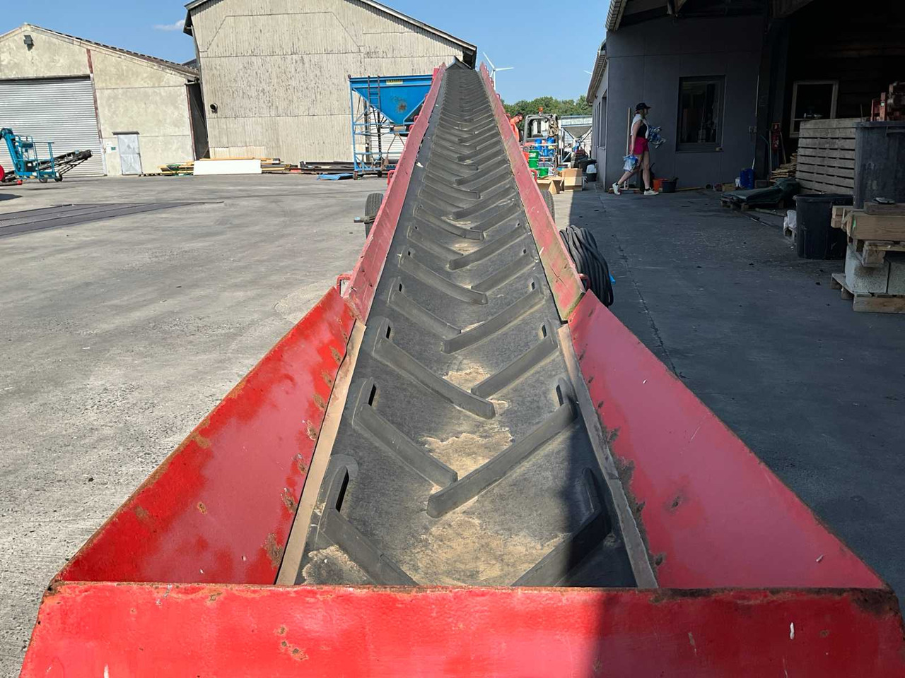 Mobile conveyor belt - toggle clamp - Banda transportadora: foto 5 Mobile conveyor belt - toggle clamp - Banda transportadora: foto 5