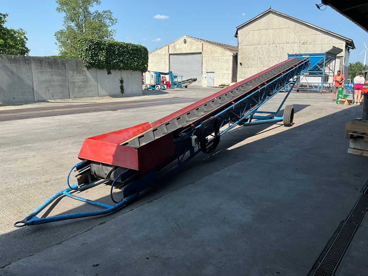 Mobile conveyor belt - toggle clamp - Banda transportadora: foto 3 Mobile conveyor belt - toggle clamp - Banda transportadora: foto 3