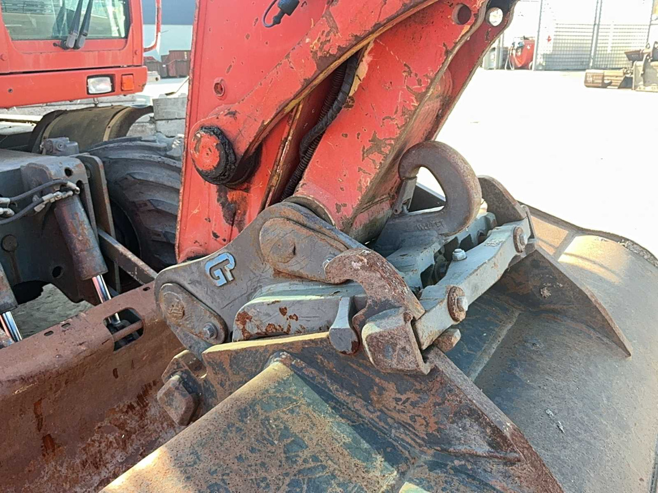 Excavadora de ruedas New holland MH 5.6: foto 15