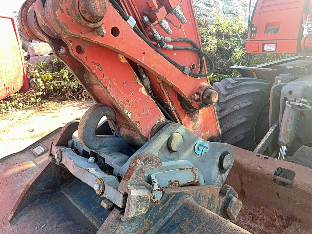Excavadora de ruedas New holland MH 5.6: foto 12