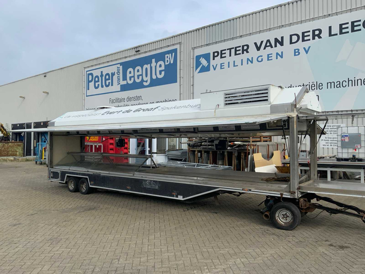 2002 EVERS EKB 353 FISH SALE MEAGER TRAILER - Remolque: foto 1 2002 EVERS EKB 353 FISH SALE MEAGER TRAILER - Remolque: foto 1