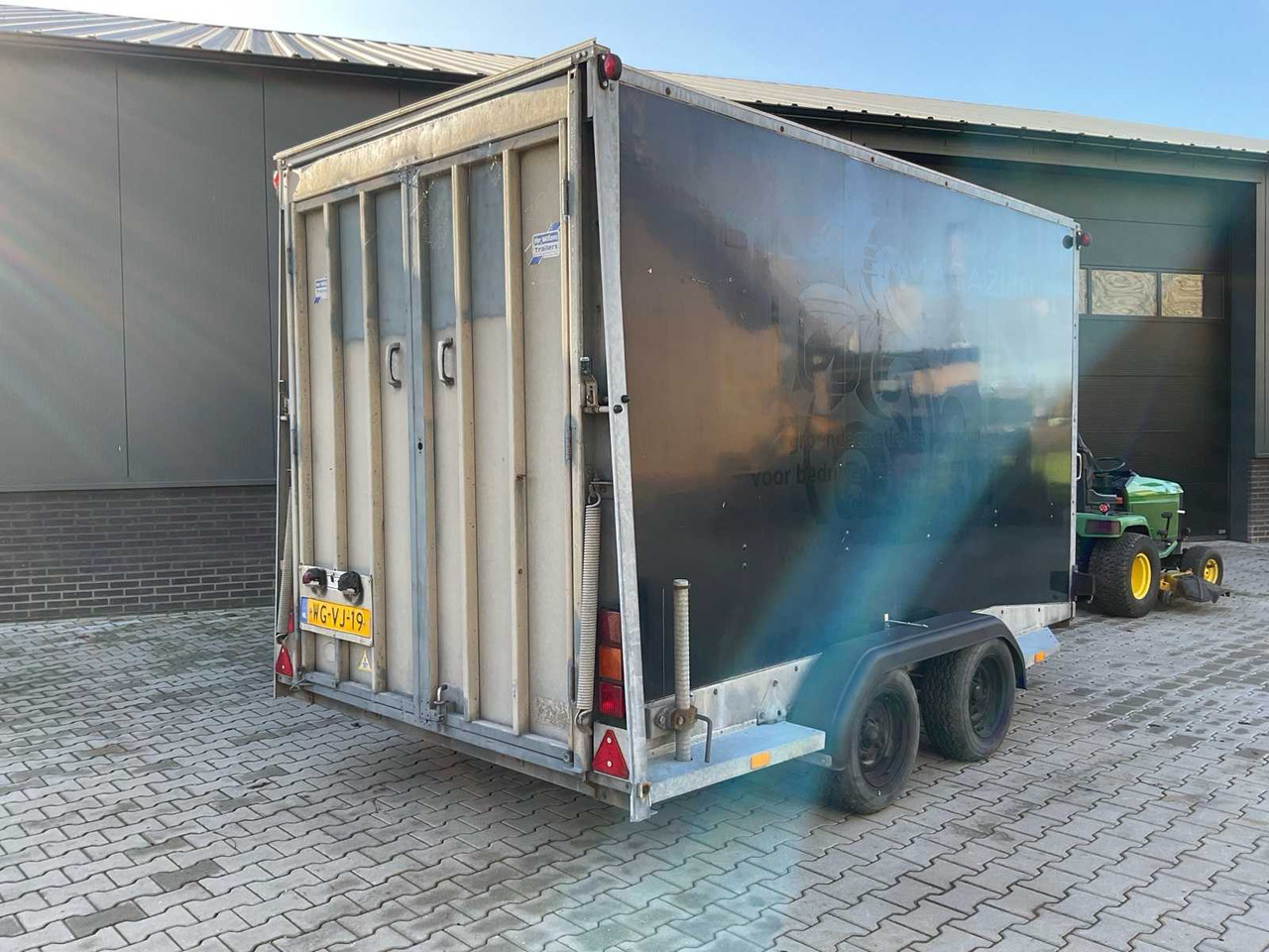 2003 IFOR WILLIAMS TRAILERS BV126G BOX TRAILER - Remolque: foto 3 2003 IFOR WILLIAMS TRAILERS BV126G BOX TRAILER - Remolque: foto 3