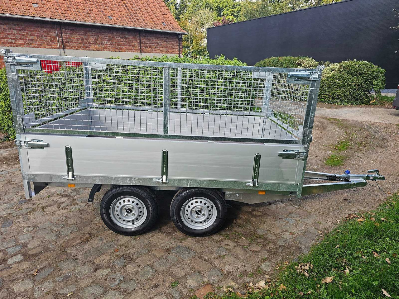 BW TRAILERS - 2025 - NEW - UNBRAKED PLATFORM TRAILER WITH WIRE NET - Remolque: foto 4 BW TRAILERS - 2025 - NEW - UNBRAKED PLATFORM TRAILER WITH WIRE NET - Remolque: foto 4