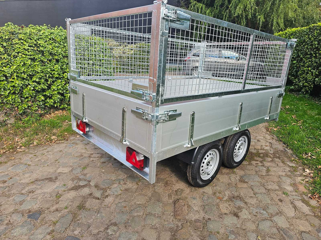 BW TRAILERS - 2025 - NEW - UNBRAKED PLATFORM TRAILER WITH WIRE NET - Remolque: foto 5 BW TRAILERS - 2025 - NEW - UNBRAKED PLATFORM TRAILER WITH WIRE NET - Remolque: foto 5