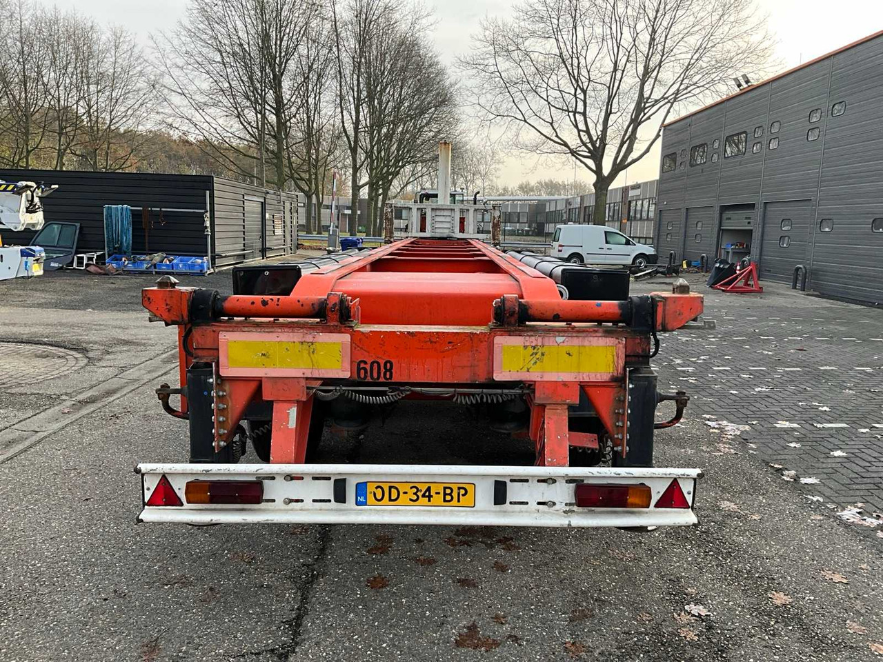 1993 BENALU PCB40 ALUMINUM CONTAINER CHASSIS TIPPER OD-34-BP - Semirremolque: foto 4 1993 BENALU PCB40 ALUMINUM CONTAINER CHASSIS TIPPER OD-34-BP - Semirremolque: foto 4