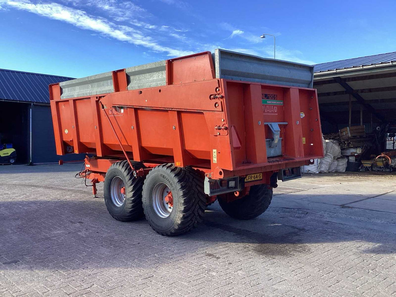 Vaia NL120-S - Remolque volquete agrícola: foto 4 Vaia NL120-S - Remolque volquete agrícola: foto 4