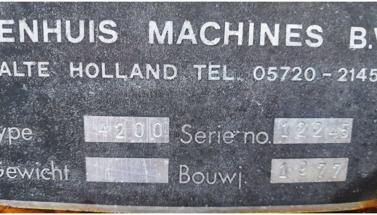 Veenhuis 4200 - Cuba de purín: foto 5 Veenhuis 4200 - Cuba de purín: foto 5
