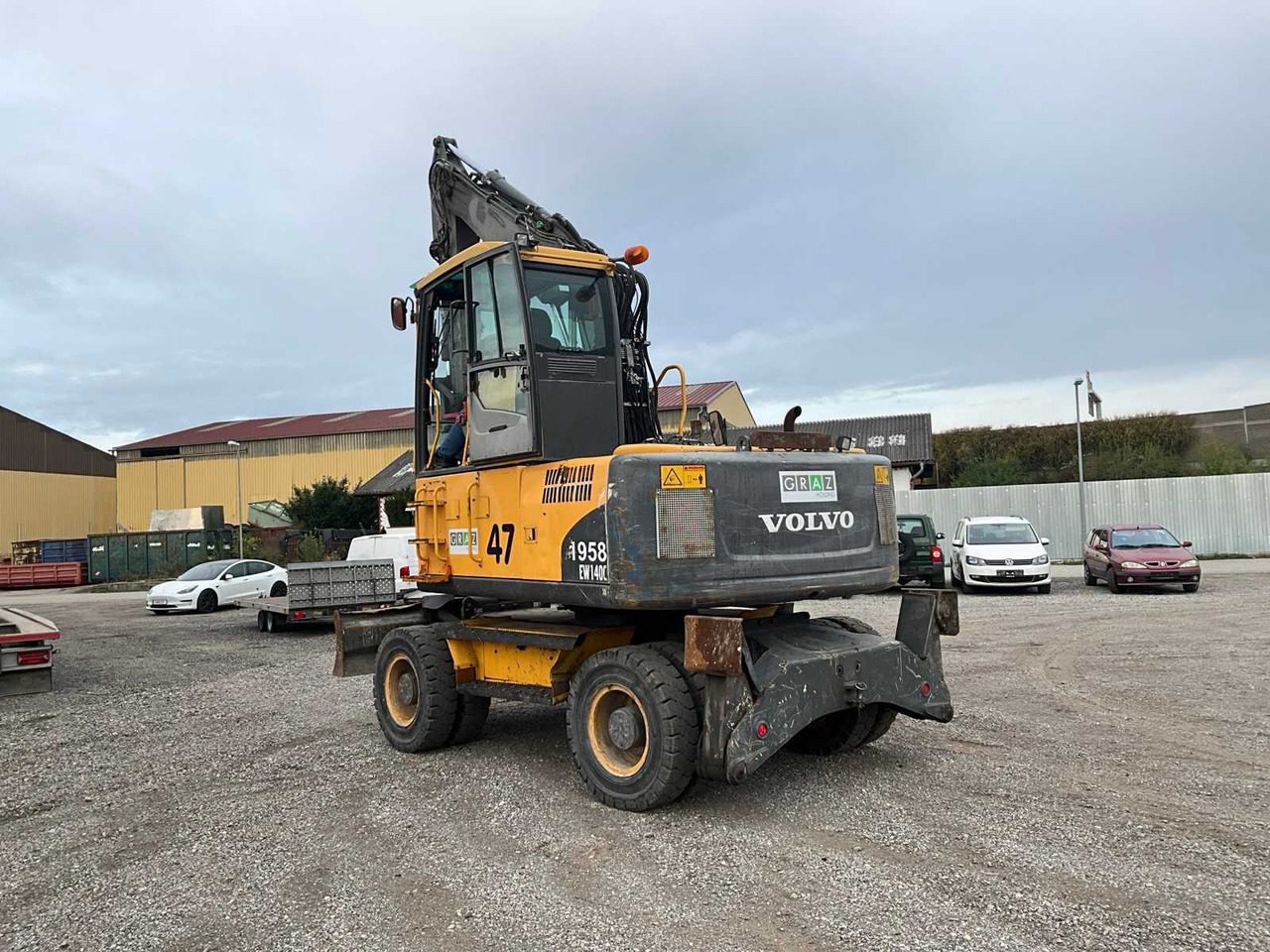 Volvo EW140C - Excavadora de ruedas: foto 4 Volvo EW140C - Excavadora de ruedas: foto 4