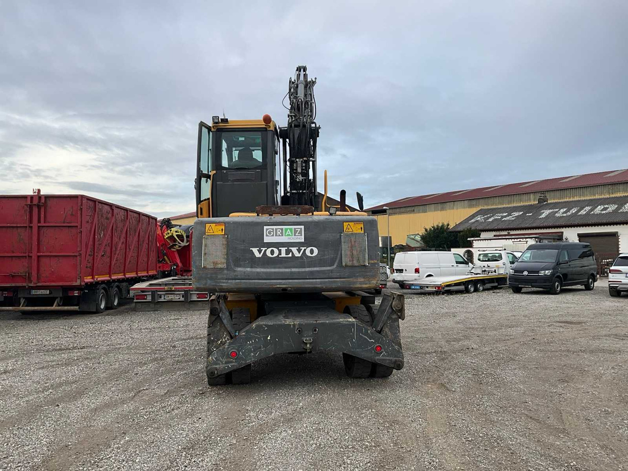 Volvo EW140C - Excavadora de ruedas: foto 5 Volvo EW140C - Excavadora de ruedas: foto 5