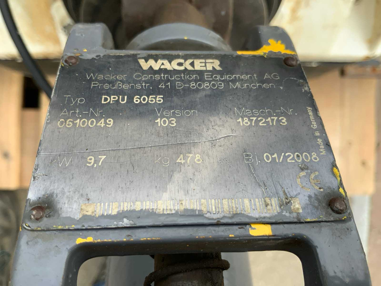 Wacker Neuson DPU6055 - Plancha reversible: foto 5 Wacker Neuson DPU6055 - Plancha reversible: foto 5