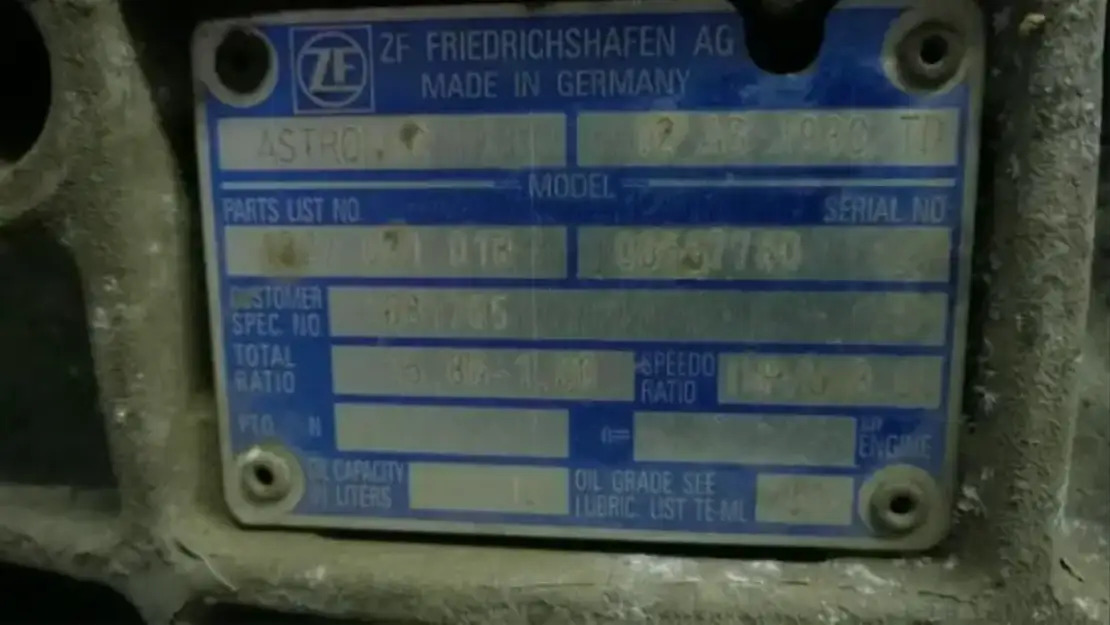 DAF Versn bak 12AS1930 TD - Caja de cambios y piezas para Camión: foto 4 DAF Versn bak 12AS1930 TD - Caja de cambios y piezas para Camión: foto 4