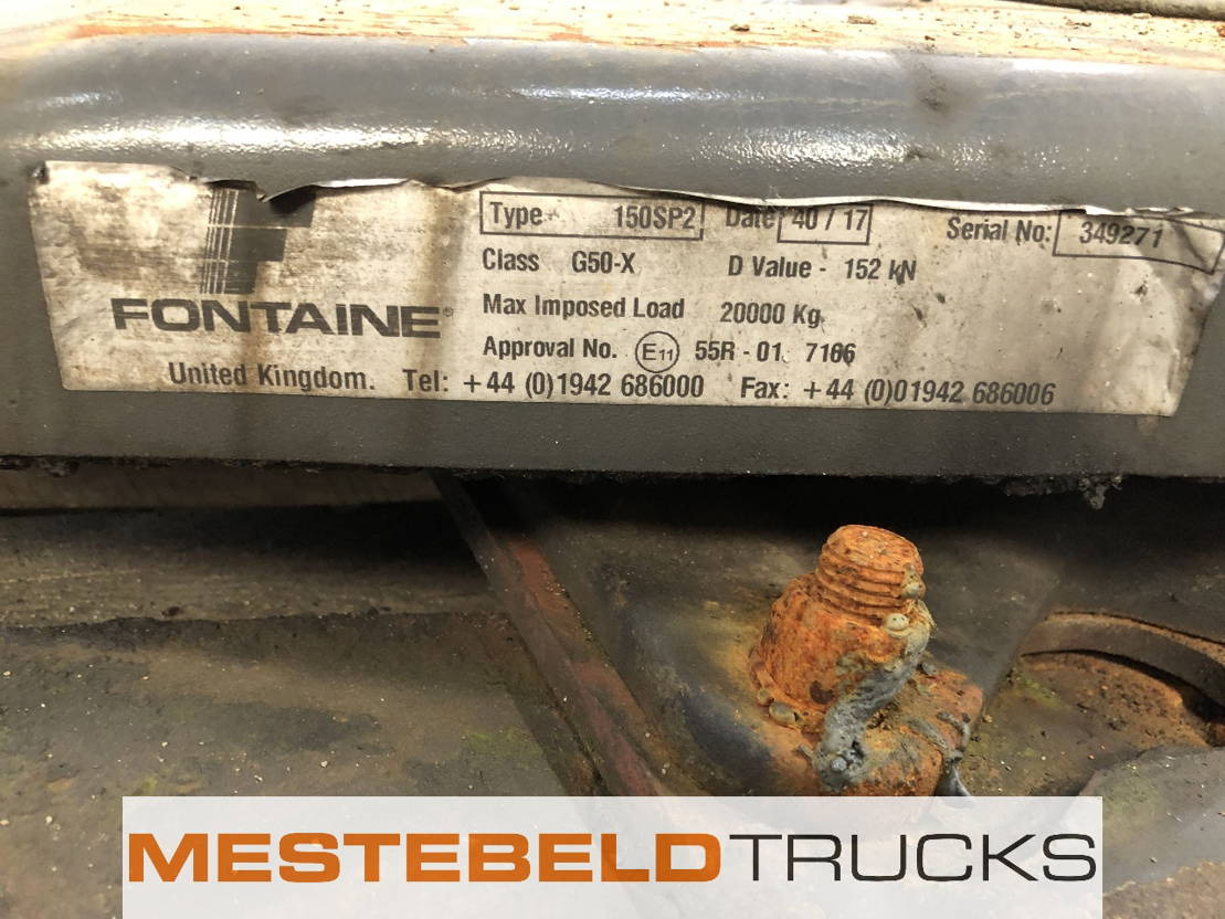 Fontaine Schuifschotel - Bastidor/ Chasis para Camión: foto 2 Fontaine Schuifschotel - Bastidor/ Chasis para Camión: foto 2