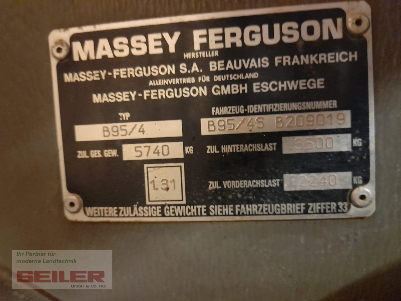 Tractor Massey Ferguson 3085 Euro-Line: foto 17