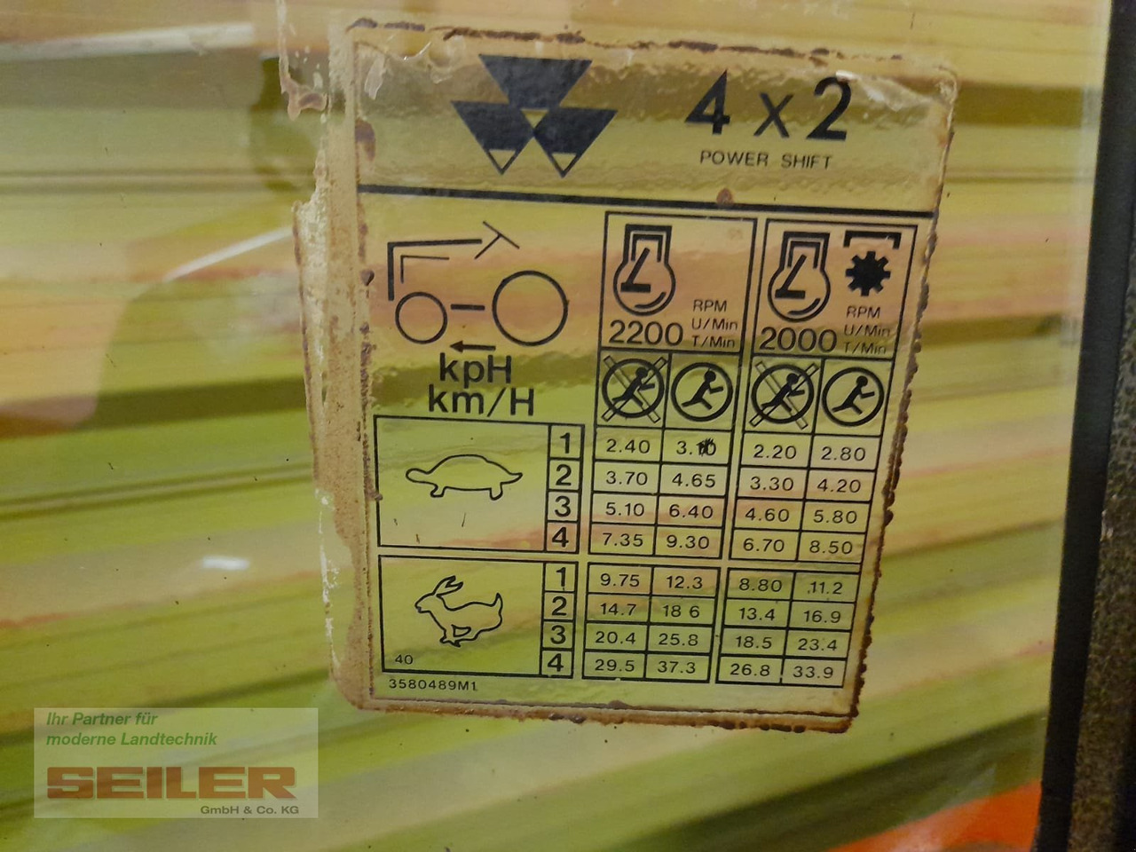Tractor Massey Ferguson 3085 Euro-Line: foto 11