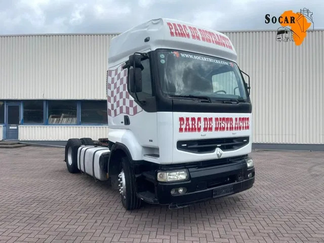Renault Premium 385 Euro 2 Manual-pomp - Cabeza tractora: foto 1 Renault Premium 385 Euro 2 Manual-pomp - Cabeza tractora: foto 1