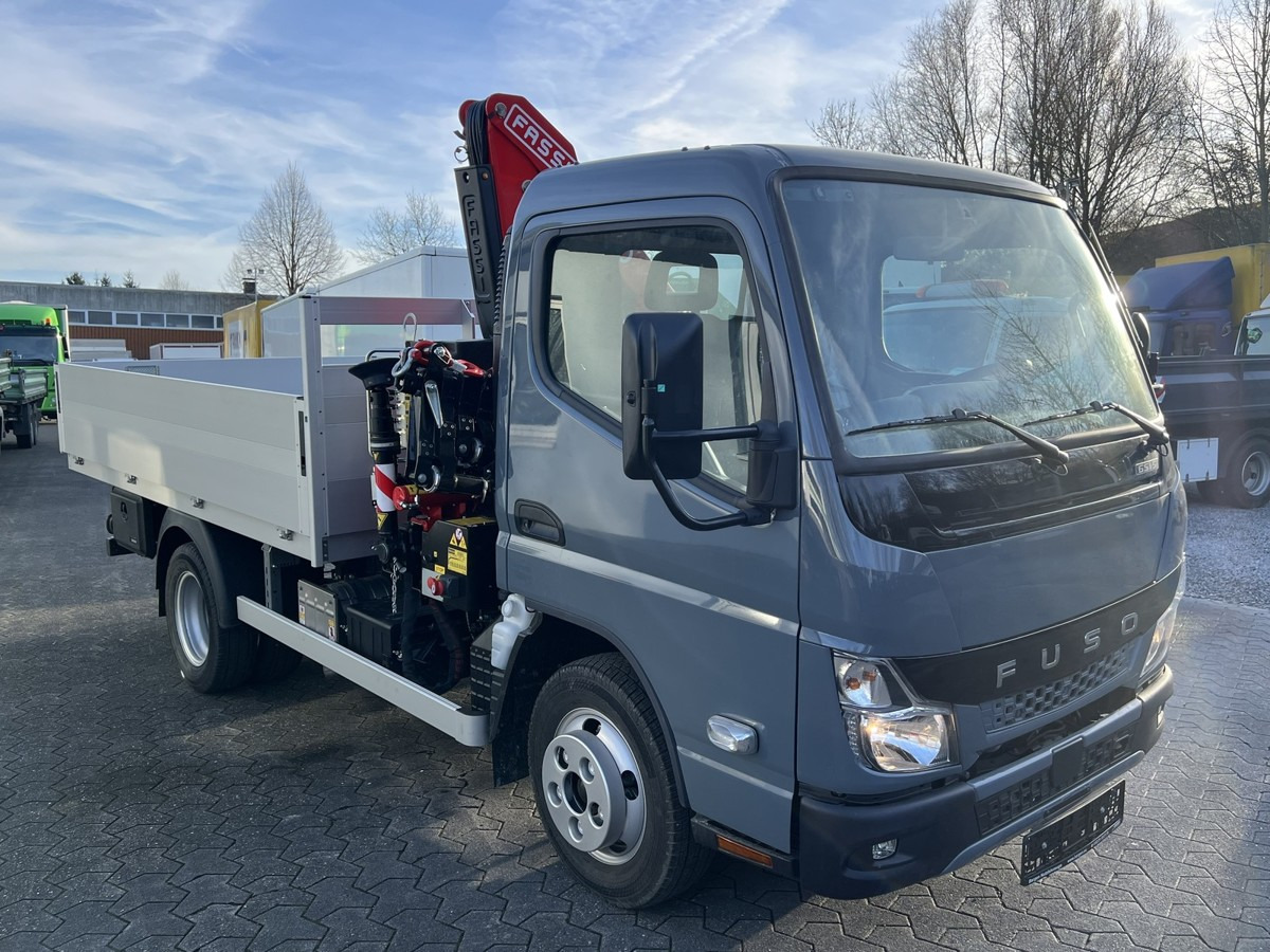 Camión grúa, Camión caja abierta nuevo FUSO 6S15 Pritsche 3.0m Kran 4xhydr. Funk!: foto 7