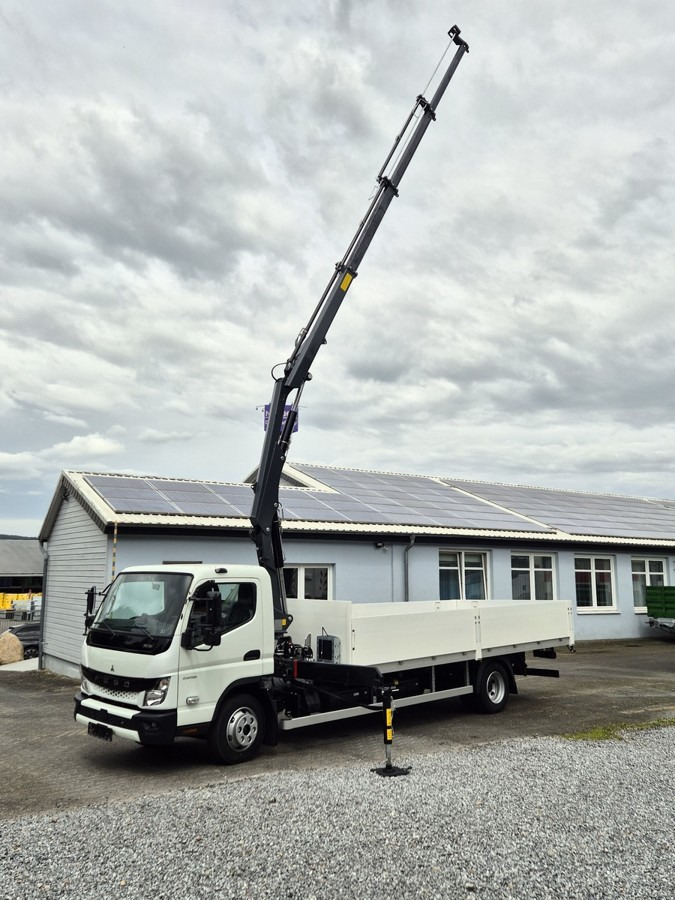FUSO FUSO 9C18 Canter Alu Pritsche 5.5m Kran 3x hydr. - Furgoneta caja abierta: foto 3 FUSO FUSO 9C18 Canter Alu Pritsche 5.5m Kran 3x hydr. - Furgoneta caja abierta: foto 3