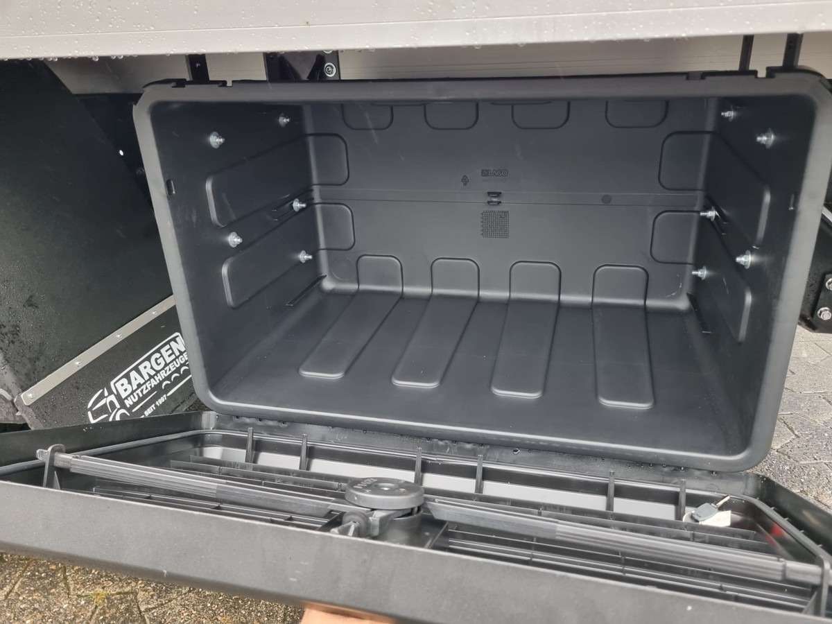 Furgoneta caja abierta nuevo FUSO FUSO 9C18 Canter Alu Pritsche 5.5m Kran 3x hydr.: foto 19