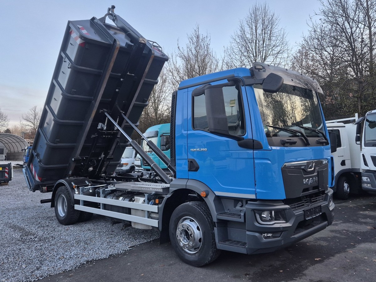 MAN TGM 15.290 BL Tipmatic Abrollkipper Mod.2021 - Camión multibasculante: foto 3 MAN TGM 15.290 BL Tipmatic Abrollkipper Mod.2021 - Camión multibasculante: foto 3