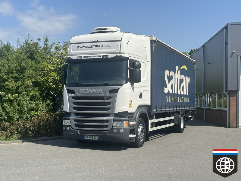 Scania R 410 Retarder / 8.1x2.5x2.65 / SLIDE ROOF / night ac / CLEAN TRUCK - Camión lona: foto 1 Scania R 410 Retarder / 8.1x2.5x2.65 / SLIDE ROOF / night ac / CLEAN TRUCK - Camión lona: foto 1