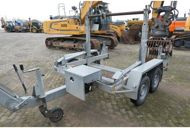 Remolque multilift/ Portacontenedores de cadenas Bagela BKT 27, Kabeltrommel, Tandem, Verzinkt: foto 9