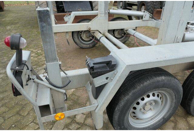 Remolque multilift/ Portacontenedores de cadenas Bagela BKT 27, Kabeltrommel, Tandem, Verzinkt: foto 14