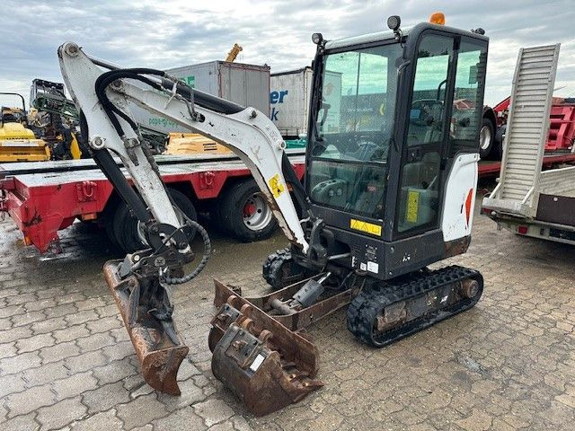 Bobcat E19, Verstelllaufwerk, Greifer + Hammer, Löffel - Miniexcavadora: foto 2 Bobcat E19, Verstelllaufwerk, Greifer + Hammer, Löffel - Miniexcavadora: foto 2