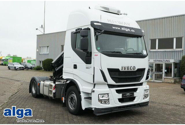 Iveco 460 Stralis 4x2, Kran HMF 1320K3, Hydr., Klima - Cabeza tractora: foto 2 Iveco 460 Stralis 4x2, Kran HMF 1320K3, Hydr., Klima - Cabeza tractora: foto 2
