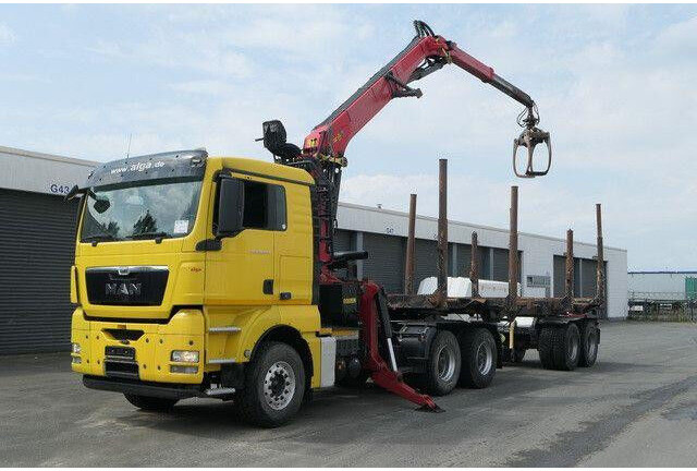 MAN 26.540 TGX/6x4/540 PS/Kran Epsilon/Blattfederung - Cabeza tractora: foto 4 MAN 26.540 TGX/6x4/540 PS/Kran Epsilon/Blattfederung - Cabeza tractora: foto 4