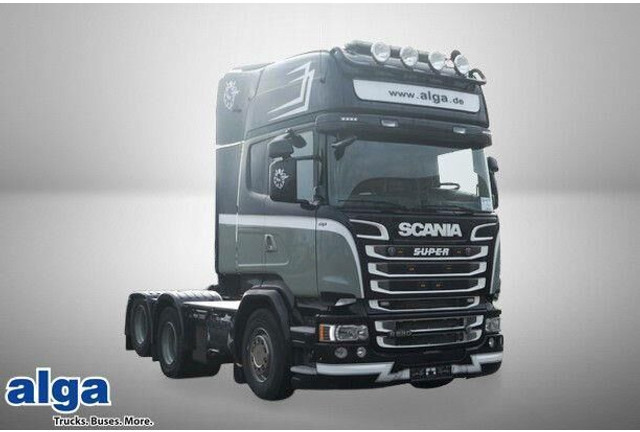 Scania R 580 6x2, Retarder, Klima, Hydr., Voll-Luft - Cabeza tractora: foto 1 Scania R 580 6x2, Retarder, Klima, Hydr., Voll-Luft - Cabeza tractora: foto 1