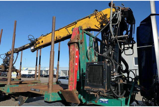 DIEBOLT Teleskop., Holzladekran, 2-Achser, BPW - Semirremolque maderero: foto 2 DIEBOLT Teleskop., Holzladekran, 2-Achser, BPW - Semirremolque maderero: foto 2