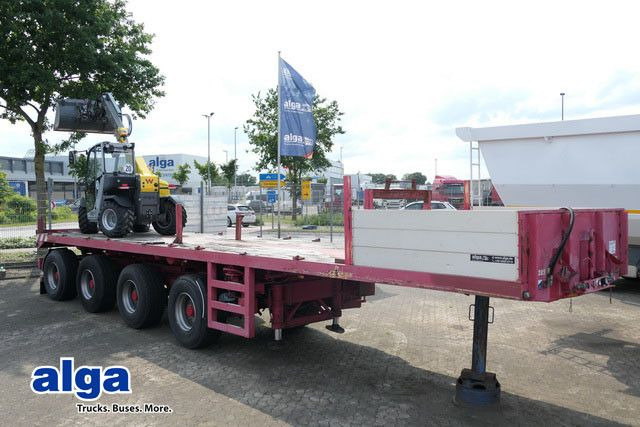 ES-GE 4.VON-25-40.3H, Plattfrom, 4-Achser, Gelenkt,SAF ES-GE 4.VON-25-40.3H, Plattfrom, 4-Achser, Gelenkt,SAF - Semirremolque plataforma/ Caja abierta: foto 1 ES-GE 4.VON-25-40.3H, Plattfrom, 4-Achser, Gelenkt,SAF ES-GE 4.VON-25-40.3H, Plattfrom, 4-Achser, Gelenkt,SAF - Semirremolque plataforma/ Caja abierta: foto 1