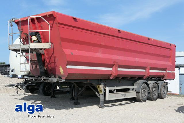 Fliegl DHKA 350, Stahl, 60m³, Luft-Lift, Schrottmulde - Semirremolque volquete: foto 1 Fliegl DHKA 350, Stahl, 60m³, Luft-Lift, Schrottmulde - Semirremolque volquete: foto 1