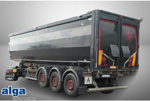 Fliegl DHKS 390, Stahl, 50m³, Schrottmulde, TOP-Zustand - Semirremolque volquete: foto 1 Fliegl DHKS 390, Stahl, 50m³, Schrottmulde, TOP-Zustand - Semirremolque volquete: foto 1
