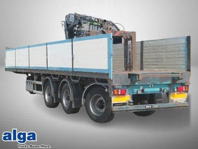 Floor FLO-17-30K1, Rollkran Kennis, Hatz-Motor,Gelenkt - Semirremolque plataforma/ Caja abierta: foto 1 Floor FLO-17-30K1, Rollkran Kennis, Hatz-Motor,Gelenkt - Semirremolque plataforma/ Caja abierta: foto 1