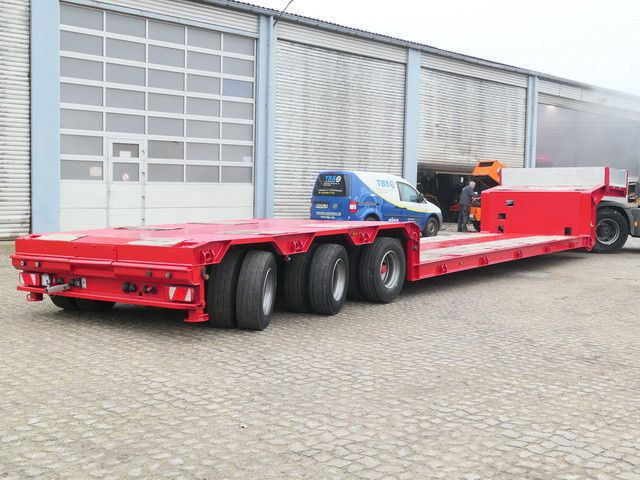 Goldhofer STZ-TL3-40/80, Tiefbett, 8mtr., Low-Bed, BPW - Semirremolque góndola rebajadas: foto 3 Goldhofer STZ-TL3-40/80, Tiefbett, 8mtr., Low-Bed, BPW - Semirremolque góndola rebajadas: foto 3