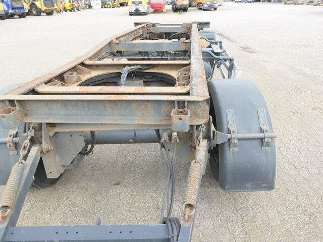 Huffermann HSA 18.70, Container, Schlitten, SAF, Luftfed. - Remolque portacontenedore/ Intercambiable: foto 5 Huffermann HSA 18.70, Container, Schlitten, SAF, Luftfed. - Remolque portacontenedore/ Intercambiable: foto 5