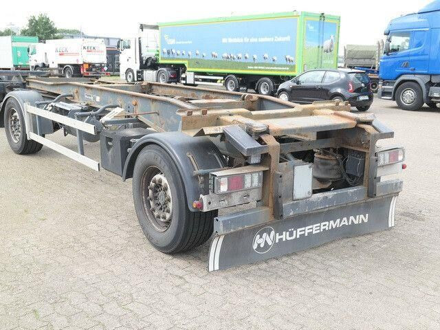Huffermann HSA 18.70, Container, Schlitten, SAF, Luftfed. - Remolque portacontenedore/ Intercambiable: foto 2 Huffermann HSA 18.70, Container, Schlitten, SAF, Luftfed. - Remolque portacontenedore/ Intercambiable: foto 2