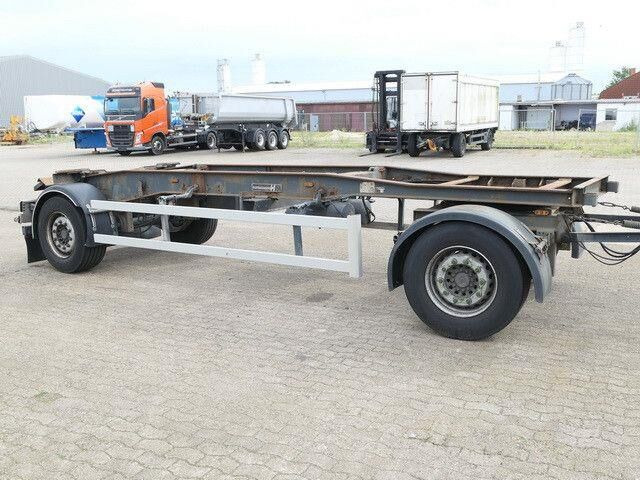 Huffermann HSA 18.70, Container, Schlitten, SAF, Luftfed. - Remolque portacontenedore/ Intercambiable: foto 4 Huffermann HSA 18.70, Container, Schlitten, SAF, Luftfed. - Remolque portacontenedore/ Intercambiable: foto 4