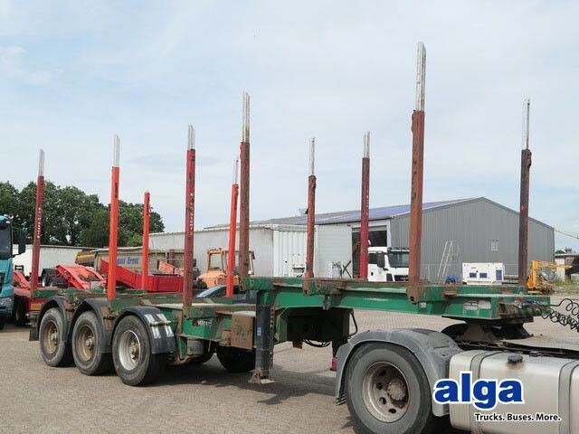 Huttner SART 39/3, EXTE, BPW, Luft-Lift, - Semirremolque maderero: foto 1 Huttner SART 39/3, EXTE, BPW, Luft-Lift, - Semirremolque maderero: foto 1