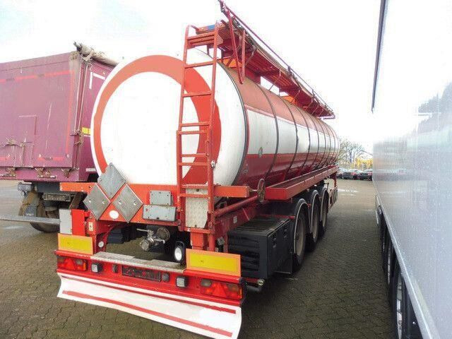 Kässbohrer Isoliert, Chemie, V2A, 32m³,Kompresor,Alu-Felgen - Semirremolque cisterna: foto 4 Kässbohrer Isoliert, Chemie, V2A, 32m³,Kompresor,Alu-Felgen - Semirremolque cisterna: foto 4
