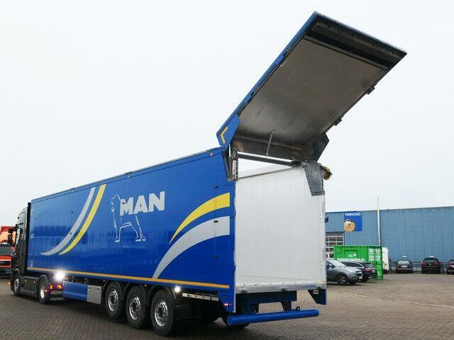 Knapen Trailers K 200, 92m³, 10mm Boden, Hydr. Heckklappe, Funk - Semirremolque caja cerrada: foto 2 Knapen Trailers K 200, 92m³, 10mm Boden, Hydr. Heckklappe, Funk - Semirremolque caja cerrada: foto 2