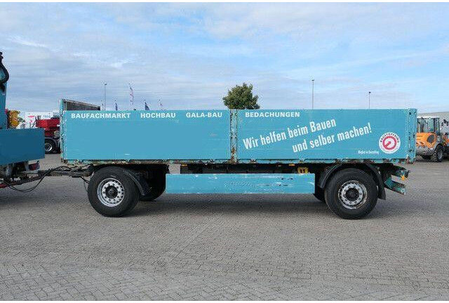 Krone AZP 18, Baustoff, BPW, 7.200mm lang, Scheibe - Remolque plataforma/ Caja abierta: foto 2 Krone AZP 18, Baustoff, BPW, 7.200mm lang, Scheibe - Remolque plataforma/ Caja abierta: foto 2