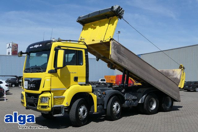 MAN 35.460 TGS BB 8x4, Meiller, Bordmatik, Intarder - Camión volquete: foto 1 MAN 35.460 TGS BB 8x4, Meiller, Bordmatik, Intarder - Camión volquete: foto 1