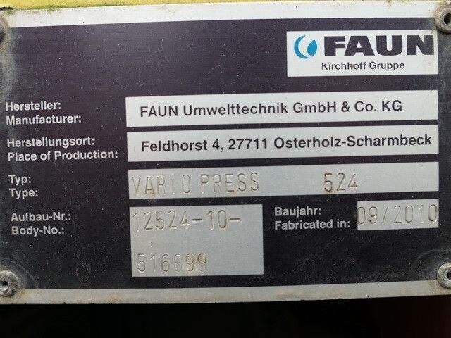 Camión de basura Mercedes-Benz 2533 L Axor 6x2,Faun,Variopress,Zöller-Schüttung: foto 6 Camión de basura Mercedes-Benz 2533 L Axor 6x2,Faun,Variopress,Zöller-Schüttung: foto 6