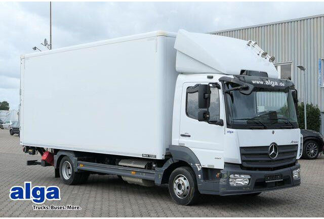 Mercedes-Benz 821 L Atego 4x2, 6.100mm lang, LBW, Klima, Luft - Camión caja cerrada: foto 1 Mercedes-Benz 821 L Atego 4x2, 6.100mm lang, LBW, Klima, Luft - Camión caja cerrada: foto 1